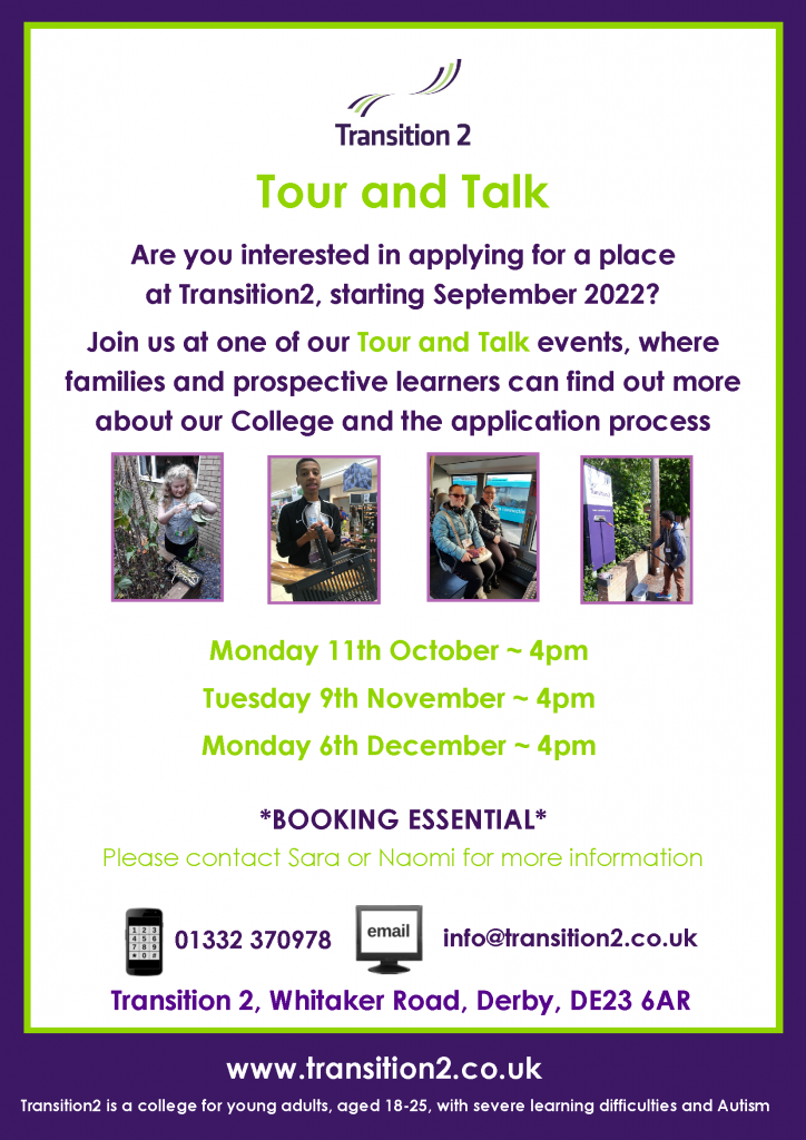 Tour and Talk flyer_T2_Autumn 2021